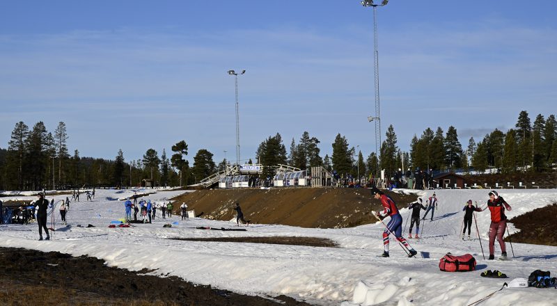 Norges lägdlandslag hyllar Idre Fjäll