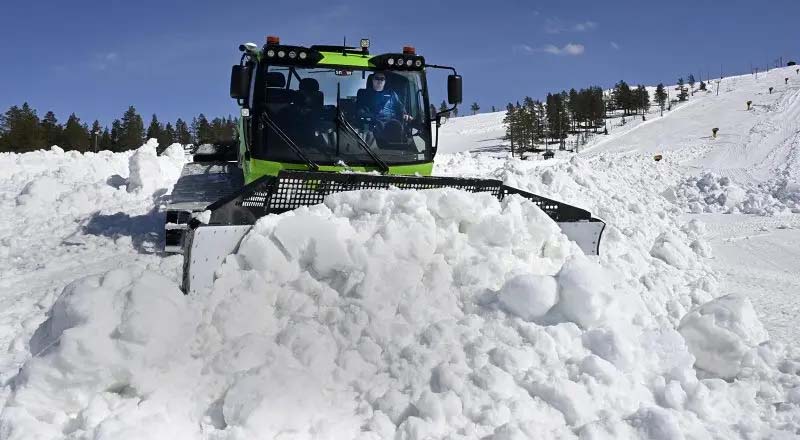 Rekordmycket snö att spara på Idre Fjäll